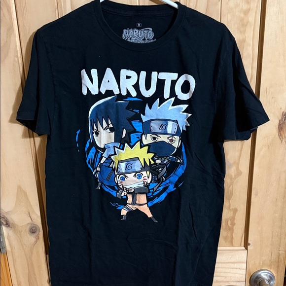 Ripple Junction Naruto Shippuden Black T-Shirt - Picture 1 of 3